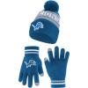 imageUltra Game Adults NFL Official Super Soft Winter Beanie Knit Hat With Warm Touch Screen GlovesTeam Color 1