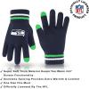 imageUltra Game Adults NFL Official Super Soft Winter Beanie Knit Hat With Warm Touch Screen GlovesTeam Color 1
