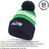 imageUltra Game Adults NFL Official Super Soft Winter Beanie Knit Hat With Warm Touch Screen GlovesTeam Color 1