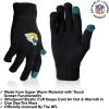 imageUltra Game Adults NFL Official Super Soft Winter Beanie Knit Hat With Warm Touch Screen GlovesTeam Color 2