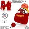 imageUltra Game Adults NFL Official Super Soft Winter Beanie Knit Hat With Warm Touch Screen GlovesTeam Color 2