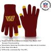 imageUltra Game Adults NFL Official Super Soft Winter Beanie Knit Hat With Warm Touch Screen GlovesTeam Color 2