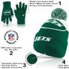 imageUltra Game Adults NFL Official Super Soft Winter Beanie Knit Hat With Warm Touch Screen GlovesTeam Color 2