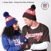imageUltra Game Adults NFL Official Super Soft Winter Beanie Knit Hat With Warm Touch Screen GlovesTeam Color 2