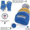 imageUltra Game Adults NFL Official Super Soft Winter Beanie Knit Hat With Warm Touch Screen GlovesTeam Color 2