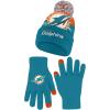 imageUltra Game Adults NFL Official Super Soft Winter Beanie Knit Hat With Warm Touch Screen GlovesTeam Color 2