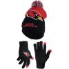 imageUltra Game Adults NFL Official Super Soft Winter Beanie Knit Hat With Warm Touch Screen GlovesTeam Color 2