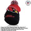 imageUltra Game Adults NFL Official Super Soft Winter Beanie Knit Hat With Warm Touch Screen GlovesTeam Color 2