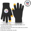 imageUltra Game Adults NFL Official Super Soft Winter Beanie Knit Hat With Warm Touch Screen GlovesTeam Color 2