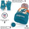 imageUltra Game Adults NFL Official Super Soft Winter Beanie Knit Hat With Warm Touch Screen GlovesTeam Color 2