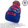 imageUltra Game Adults NFL Official Super Soft Winter Beanie Knit Hat With Warm Touch Screen GlovesTeam Color 2