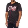 imageUltra Game Mens Mesh Baseball Jersey Tee Shirt NFLTeam Color
