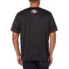 imageUltra Game Mens Mesh Baseball Jersey Tee Shirt NFLTeam Color