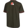 imageUltra Game Mens Mesh Baseball Jersey Tee Shirt NFLTeam Color