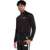 imageUltra Game Mens NBA Official Long Sleeve Active Quarter Zip Pullover TShirtBlack