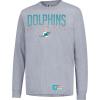 imageUltra Game Mens NBA Official Super Soft Game Day Long Sleeve TShirtHeather Gray