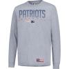 imageUltra Game Mens NBA Official Super Soft Game Day Long Sleeve TShirtHeather Gray