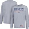 imageUltra Game Mens NBA Official Super Soft Game Day Long Sleeve TShirtHeather Gray