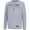 imageUltra Game Mens NBA Official Super Soft Game Day Long Sleeve TShirtHeather Gray