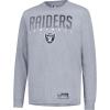 imageUltra Game Mens NBA Official Super Soft Game Day Long Sleeve TShirtHeather Gray