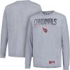 imageUltra Game Mens NBA Official Super Soft Game Day Long Sleeve TShirtHeather Gray