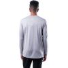 imageUltra Game Mens NBA Official Super Soft Game Day Long Sleeve TShirtHeather Gray