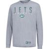 imageUltra Game Mens NBA Official Super Soft Game Day Long Sleeve TShirtHeather Gray