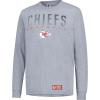 imageUltra Game Mens NBA Official Super Soft Game Day Long Sleeve TShirtHeather Gray