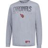 imageUltra Game Mens NBA Official Super Soft Game Day Long Sleeve TShirtHeather Gray