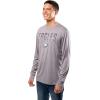 imageUltra Game Mens NBA Official Super Soft Game Day Long Sleeve TShirtHeather Gray