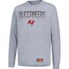 imageUltra Game Mens NBA Official Super Soft Game Day Long Sleeve TShirtHeather Gray