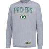 imageUltra Game Mens NBA Official Super Soft Game Day Long Sleeve TShirtHeather Gray