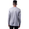 imageUltra Game Mens NBA Official Super Soft Game Day Long Sleeve TShirtHeather Gray