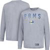 imageUltra Game Mens NBA Official Super Soft Game Day Long Sleeve TShirtHeather Gray