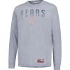 imageUltra Game Mens NBA Official Super Soft Game Day Long Sleeve TShirtHeather Gray