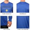 imageUltra Game Mens NBA Official Super Soft Game Day Long Sleeve TShirtTeam Color