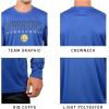 imageUltra Game Mens NBA Official Super Soft Game Day Long Sleeve TShirtTeam Color