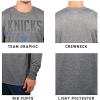 imageUltra Game Mens NBA Official Super Soft Game Day Long Sleeve TShirtTeam Color