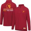 imageUltra Game Mens NCAA Official Super Soft Quarter Zip Long Sleeve TShirtTeam Color