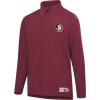 imageUltra Game Mens NCAA Official Super Soft Quarter Zip Long Sleeve TShirtTeam Color