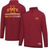 imageUltra Game Mens NCAA Official Super Soft Quarter Zip Long Sleeve TShirtTeam Color