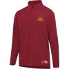 imageUltra Game Mens NCAA Official Super Soft Quarter Zip Long Sleeve TShirtTeam Color
