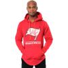 imageUltra Game Mens NFL Fleece Hoodie Pullover Sweatshirt Embroidered JTM1731A Arizona CardinalsTeam Color