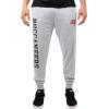 imageUltra Game Mens NFL Official Active Super Soft Fleece Game Day Jogger SweatpantsHeather Gray