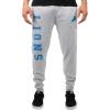 imageUltra Game Mens NFL Official Active Super Soft Fleece Game Day Jogger SweatpantsHeather Gray