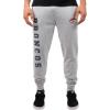 imageUltra Game Mens NFL Official Active Super Soft Fleece Game Day Jogger SweatpantsHeather Gray