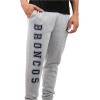 imageUltra Game Mens NFL Official Active Super Soft Fleece Game Day Jogger SweatpantsHeather Gray