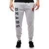 imageUltra Game Mens NFL Official Active Super Soft Fleece Game Day Jogger SweatpantsHeather Gray