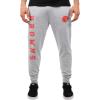 imageUltra Game Mens NFL Official Active Super Soft Fleece Game Day Jogger SweatpantsHeather Gray