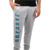 imageUltra Game Mens NFL Official Active Super Soft Fleece Game Day Jogger SweatpantsHeather Gray